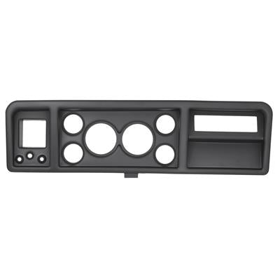 AutoMeter Gauge Panel, ABS Plastic, Black, Four 2 1/16 in. Holes, Two 3 3/8 in. Holes, Ford, Each - 2146