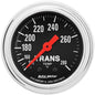 AutoMeter Gauge, Traditional Chrome, Transmission Temperature, 140-280 Degrees F, 2 1/16 in. - 2451