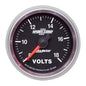 AutoMeter Gauge, Sport-Comp II, Voltmeter, 8-18 V, 2 1/16 in., Analog, Electrical, Each - 3691