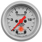 AutoMeter Gauge, Ultra-Lite, Fuel Pressure, 0-15 psi, 2 1/16 in., Analog, Electrical, Peak - 4367