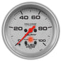 AutoMeter Gauge, Ultra-Lite, Fuel Pressure, 0-100 psi, 2 5/8 in., Analog, Electrical, Each - 4472
