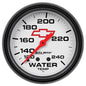 AutoMeter Gauge, Phantom, Chevy Bowtie Emblem, Water Temperature, 120-240 Degrees F, 2 5/8 in. - 583200406
