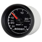AutoMeter Gauge, ES, Boost/Vacuum, Full Sweep, 30 in. Hg/30 psi, 2 1/16 in., Analog, Mechanical - 5903