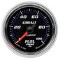 AutoMeter Gauge, Cobalt, Fuel Pressure, 0-100 psi, 2 1/16 in., Analog, Electrical, Each - 6163