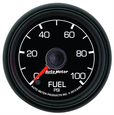 AutoMeter Gauge, Fuel Pressure, 0-100 PSI, 2 1/16 in., Factory Match, Electrical, Each - 8463
