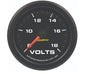 AutoMeter Gauges, Extreme Environment Series, Voltmeter, 8-18 V, 2 1/16 in. Diameter, Black Face - 9283