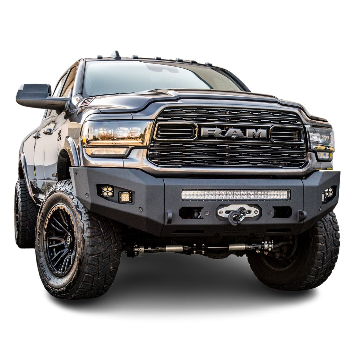 CHASSIS UNLIMITED ATTITUDE SERIES FRONT WINCH BUMPER- NO PARKING SENSORS - CUB980321