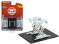 Automotive Double Scissor Lift "Gulf Oil" Light Blue "Double Scissor Lifts" Series 1 1/64 Diecast Model by Greenlight  free shipping USA
