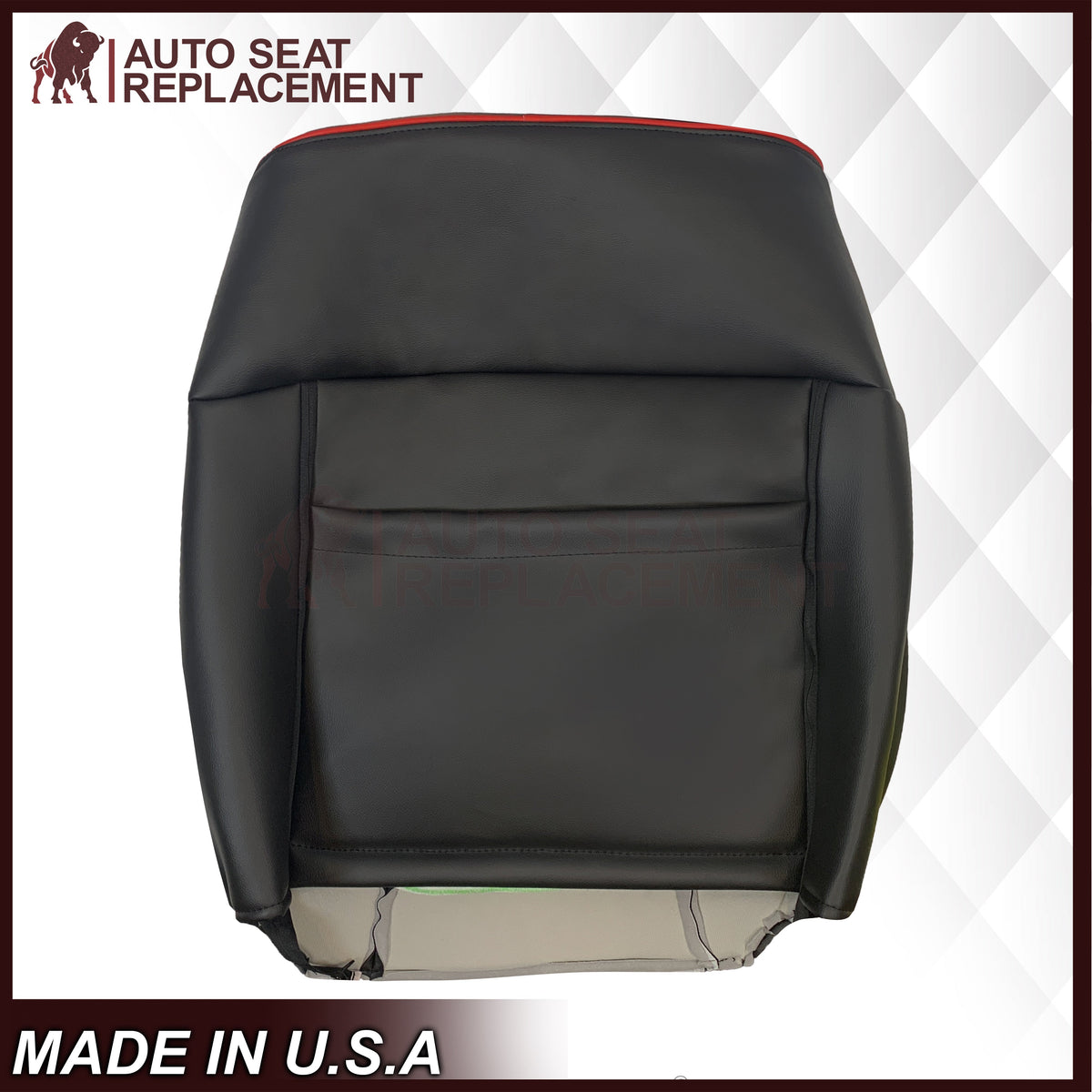 2013–2014 Ford F-150 FX4 Appearance Package Black Seat Cover with Suede Insert
