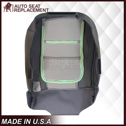 2001 Ford F250 Platinum Edition New Vinyl Replacement Seat Cover in 2-Tone Gray