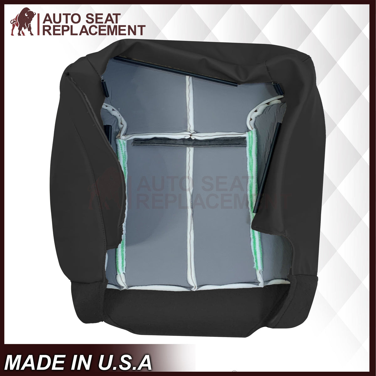 1994 - 1997 Dodge Ram Laramie SLT 1500 2500 3500 Seat Covers in Black: Choose From Variation