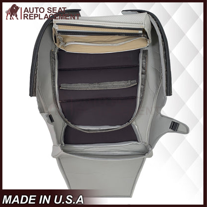 2015 - 2021 Mercedes Benz C250 C300 C350 Coupe Bottom Synthetic Leather Replacement Seat Cover In Gray