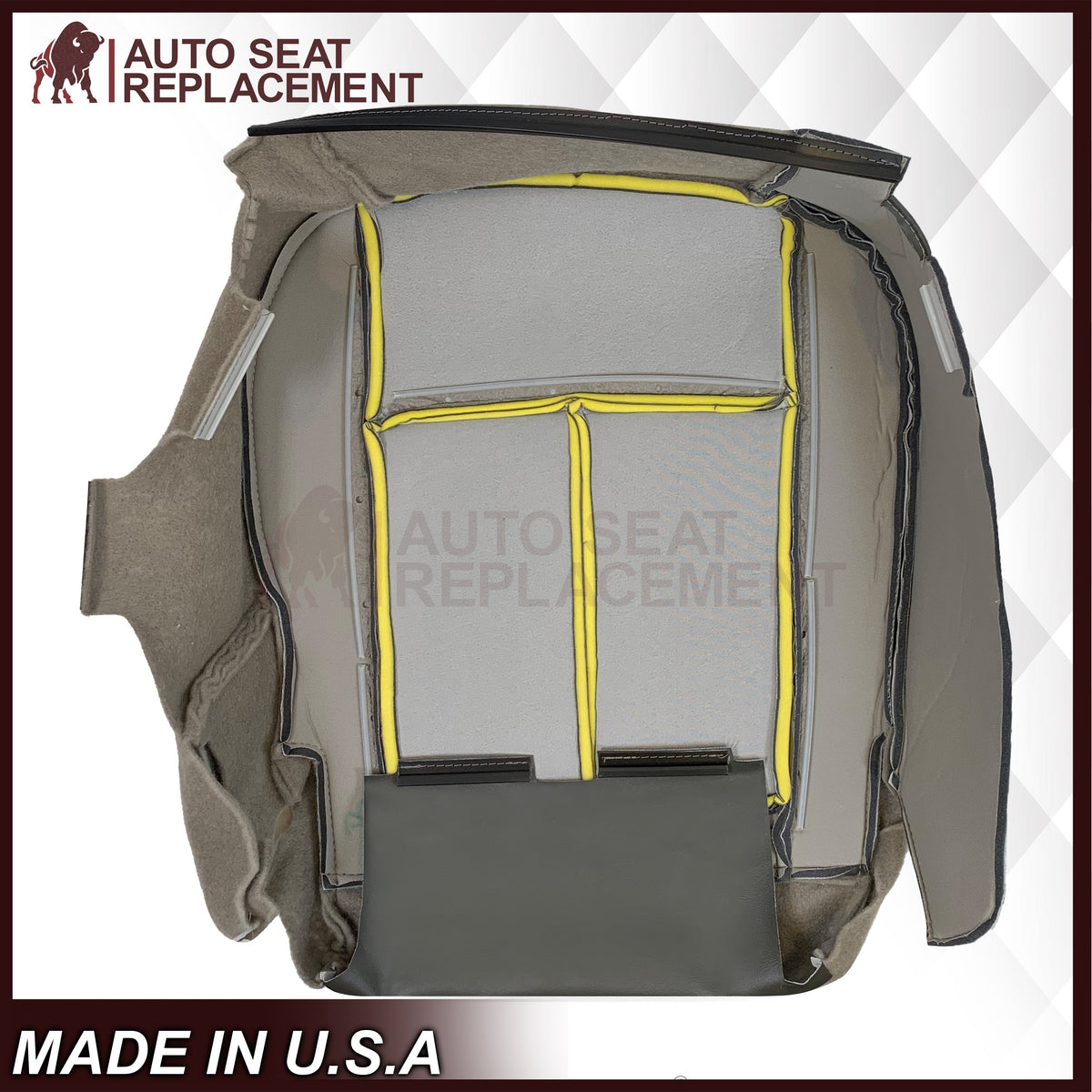 2012 - 2021 For Nissan NV1500 NV2500 NV3500 Replacement Cloth Seat Covers In Gray