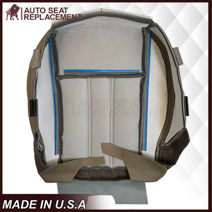 2008 -2020 For Dodge Grand Caravan Front Replacement Seat Cover: Tan Perforated