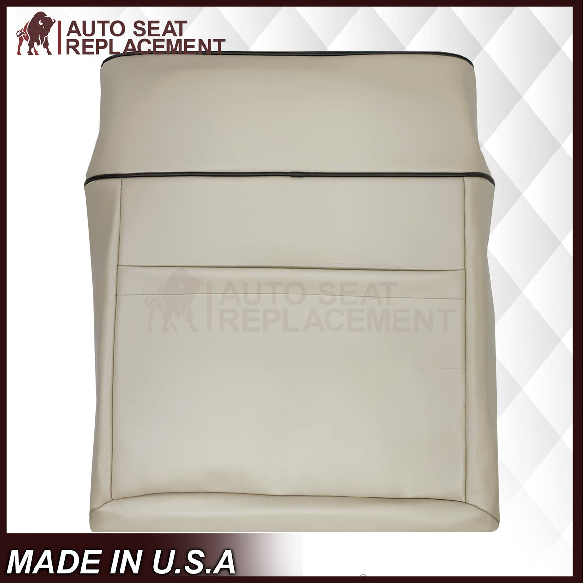 2006 2007 2008 Lincoln Mark LT Front Replacement Seat Covers in Medium Light Parchment Tan: Choose From Variants