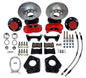 Baer Disc Brake Systems 11 in. SS4 Aluminum Hub Brake Kit Front Black - 4261654B