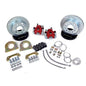 Baer Disc Brake Systems Disc Brakes, Rear, Classic Series, Cross-Drilled, Slotted Rotors, Red - 4262727R