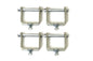 2.5in Bolt Style Spring Clips (4 Ea)