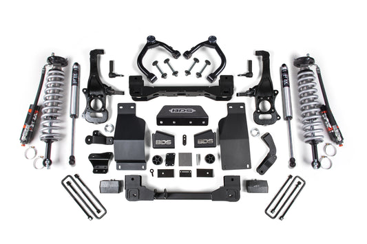 2019-2024 Chevy/GMC 1500 4wd 4" Coilover Suspension System With 2.5 Front W/DSC