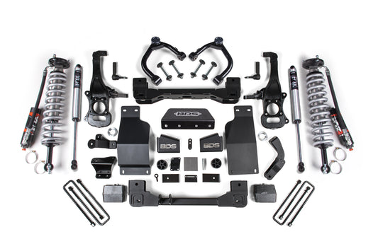 2019-2026 Chevy TB/GMC AT4 1500 Diesel/2.7T 4wd 4" Coilover Suspension System  5
