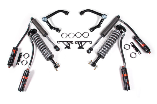 07-18 GM 1500 2In 2.5 Coilover W/Resi W/ DSC  Cast Steel UCA  2.5 Rear Shocks W/