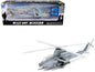 Bell AH-1Z Cobra Helicopter Gray "US Air Force" "Military Mission" Series 1/55 Diecast Model by New Ray  free shipping USA