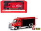 Beverage Delivery Truck "Coca-Cola" with Handcart and 4 Bottle Cases 1/50 Diecast Model by Motorcity Classics  free shipping USA