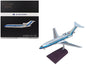 Boeing 727-100 Commercial Aircraft "Eastern Air Lines" (N8120N) Silver with Blue Stripes "Gemini 200" Series 1/200 Diecast Model Airplane by GeminiJets  free shipping USA