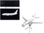 Boeing 737-700 Transport Aircraft "Royal Australian Air Force 100th Anniversary - A36-001" White and Gray "Gemini 200" Series 1/200 Diecast Model Airplane by GeminiJets  free shipping USA