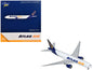 Boeing 777-200LR Commercial Aircraft "Atlas Air" (N703GT) White with Blue Tail 1/400 Diecast Model Airplane by GeminiJets  free shipping USA