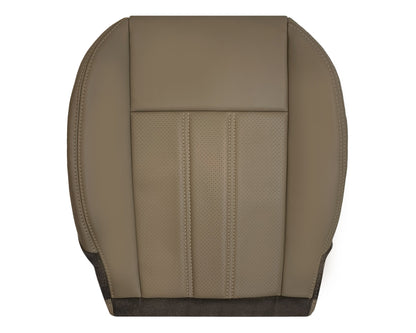 2008 -2020 For Dodge Grand Caravan Front Replacement Seat Cover: Tan Perforated