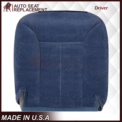 1995-1999 Chevy Tahoe Suburban Silverado Replacement Bottom Cloth Seat Cover in Navy Blue: Choose your options