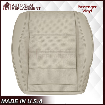 2020 - 2025 Mercedes Benz GLE350 GLE450 Bottom Perforated Replacement Seat Cover In Light Tan (Beige)