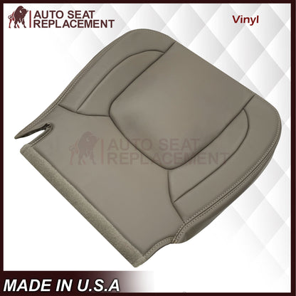 2004-2005 Dodge Ram 1500 2500 3500 4500 Laramie SLT Replacement Synthetic Leather & Suede Seat Cover In Tan