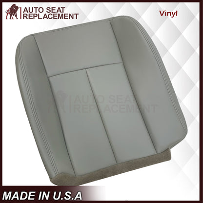 2005-2009 Chevrolet Trailblazer EXT LT Leather Replacement Seat Cover Gray