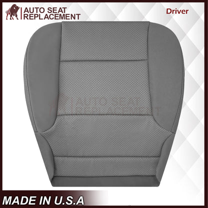 2014-2019 Chevy Silverado LS LT Z71 Replacement Cloth Seat Cover: Gray