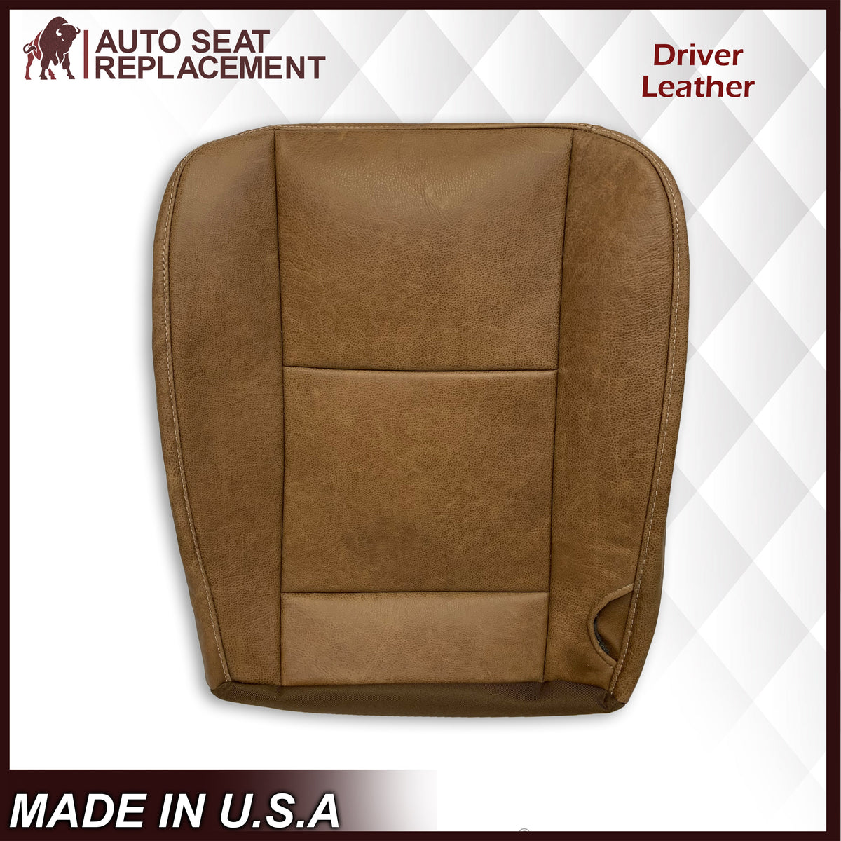 2002-2007 Ford F250 F350 King Ranch Replacement Cowhide Genuine Leather Seat Covers