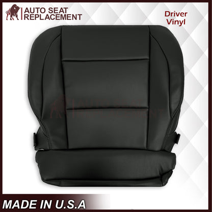 2005-2015 Nissan Titan Driver and Passenger Side Top and Bottom Seat Covers in Black : Choose from the variants