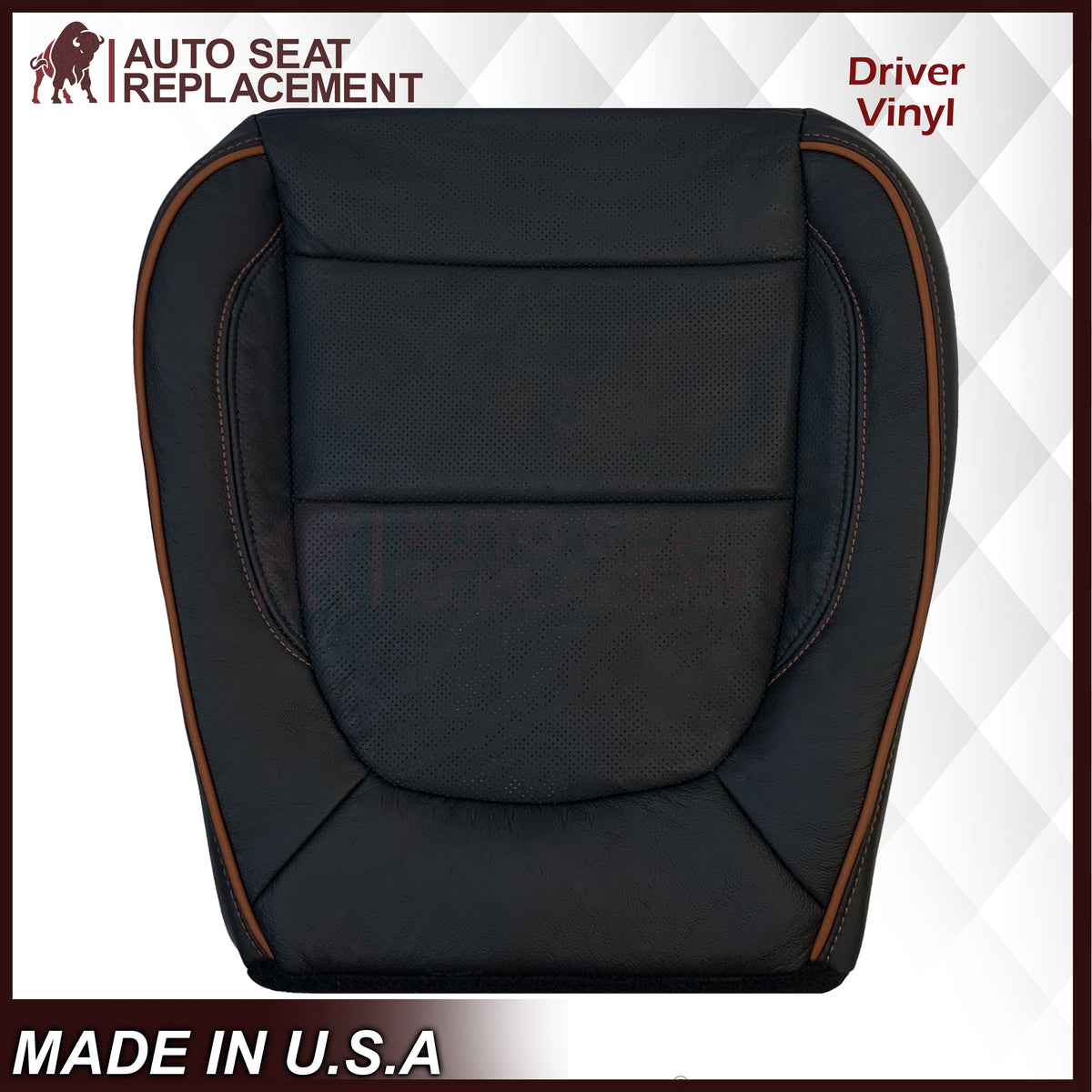 2017 - 2022 GMC Acadia / Denali Replacement Seat Covers In Black