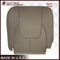 2002 - 2003 Dodge Ram 1500 2500 3500 4500 Laramie SLT Replacement Synthetic Leather & Suede Seat Cover In Tan