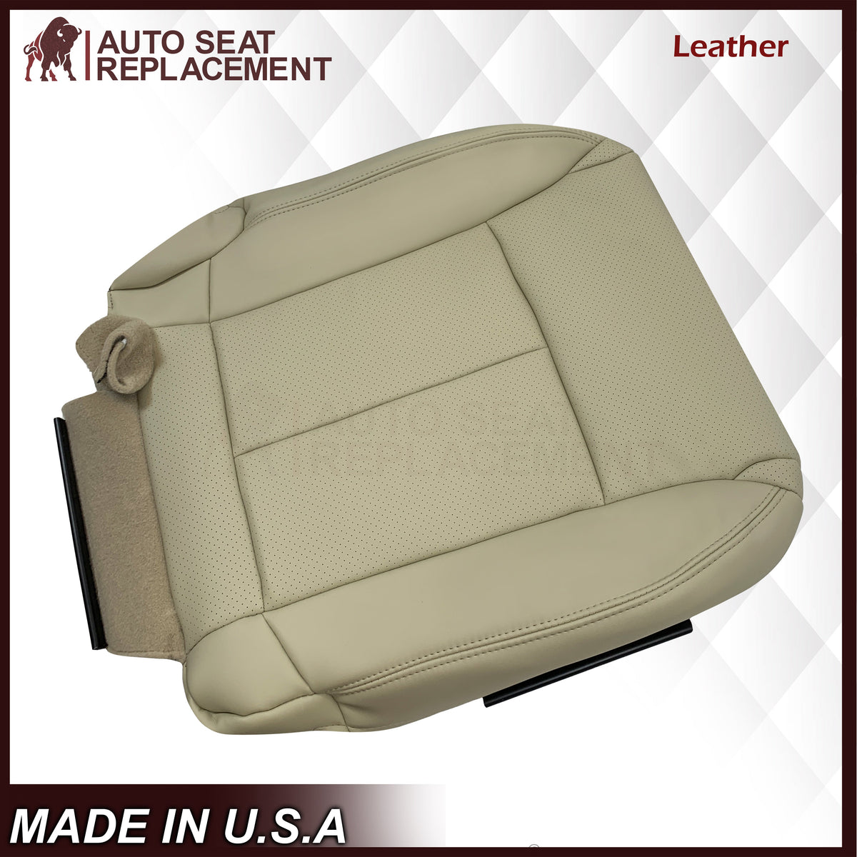 2006-2010 for Infiniti M45 M35 Sedan Bottom Replacement Seat Cover In Wheat Tan
