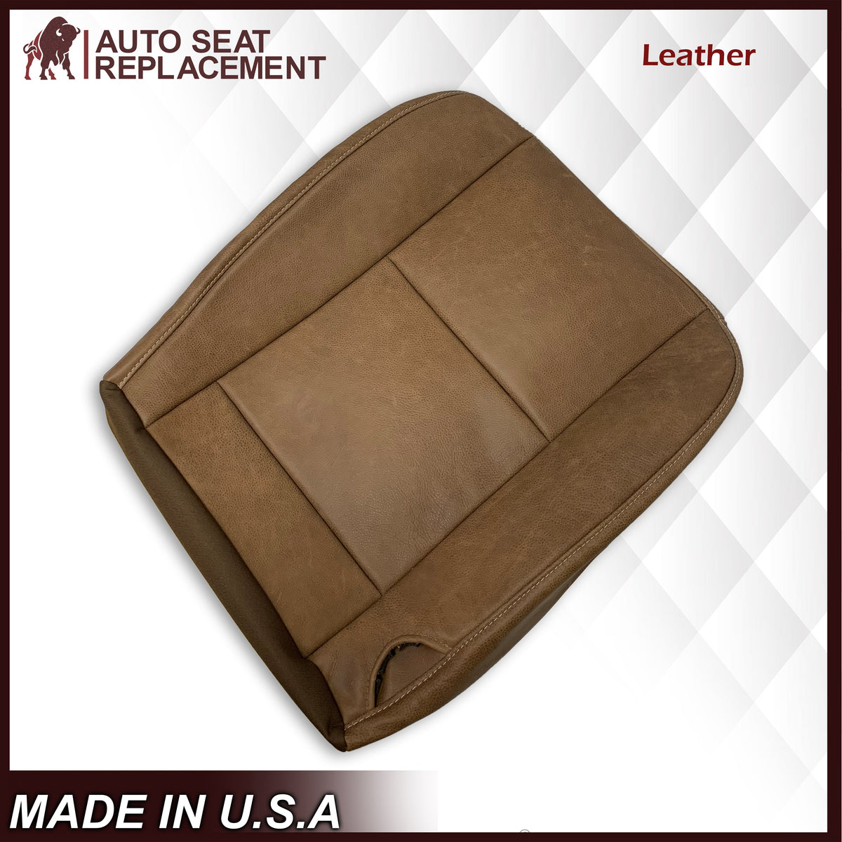 2002-2007 Ford F250 F350 King Ranch Replacement Cowhide Genuine Leather Seat Covers