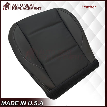 2015 - 2019 Subaru Outback LIMITED Front Bottom Replacement Seat Covers In Black