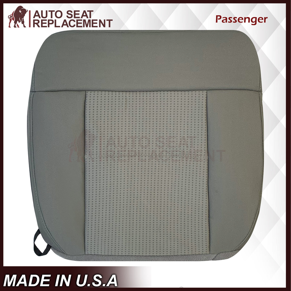 2007 2008 Ford F150 XLT Replacement Seat Cover in Gray Cloth