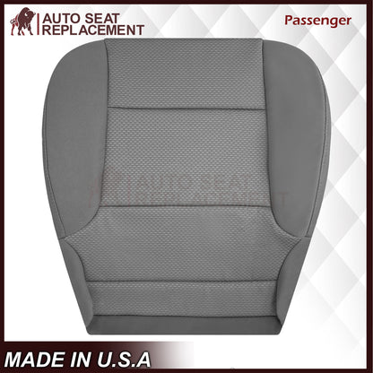 2014-2019 Chevy Silverado LS LT Z71 Replacement Cloth Seat Cover: Gray