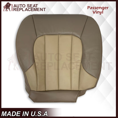 2004 2005 GMC Envoy SLT XL Bottom Replacement Seat Covers 2 Tone Tan: Choose your material