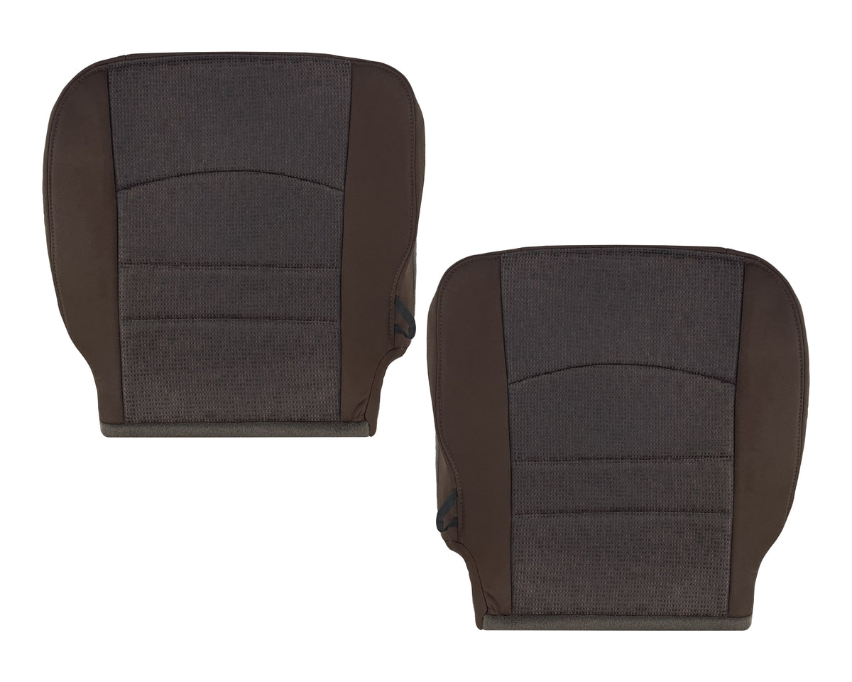 2013 - 2018 Dodge Ram 1500 2500 SLT Outdoorsman Bottom Cloth Seat Cover Brown