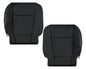 2015-2017 Ford F150 Lariat Charcoal Black Replacement Seat Covers in Leather or Synthetic Leather