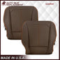 2017 - 2023 Ford F250 F350 King Ranch Leather Bottom Seat Cover In King Ranch