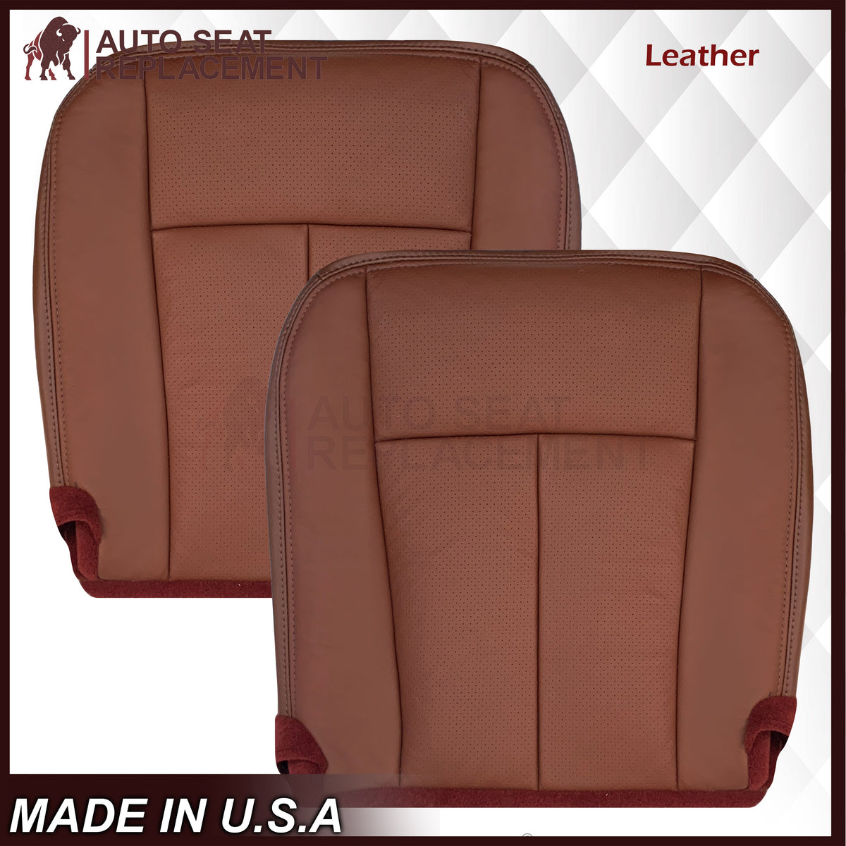 2007-2014 Ford Expedition King Ranch Replacement Leather Seat Cover: Perforated, King Ranch